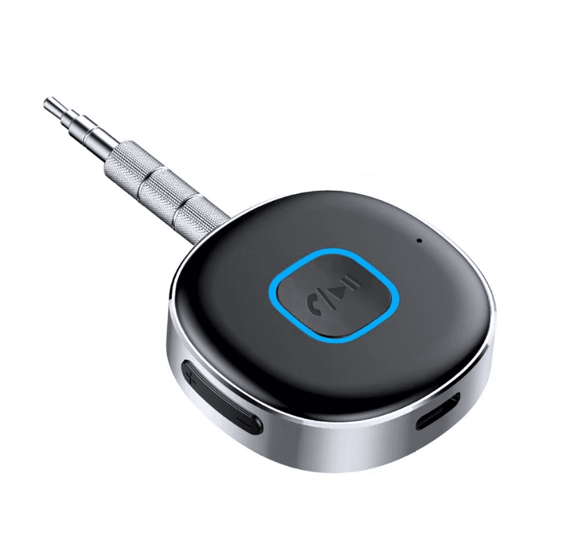 Black Bluetooth Handsfree Receiver Plug And Play 12-24V ABS Material