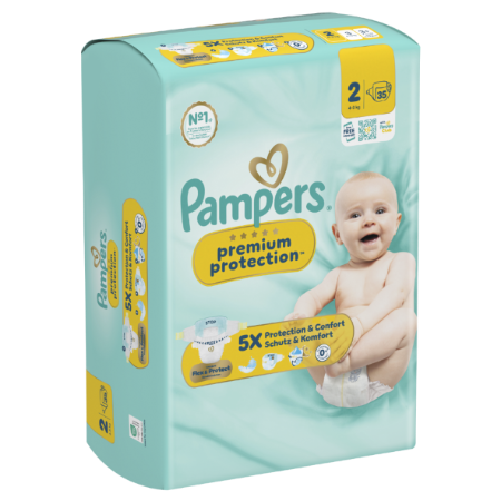 Pampers Pp Nb Paquet T2 X35 - imagen 1