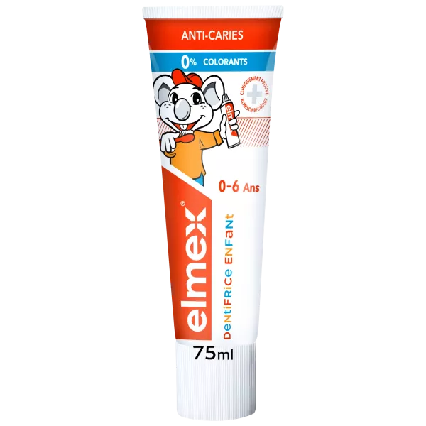 Pasta de dientes Infantil anti-caries 0 - 6 ans 75ml - ELMEX - imagen 1