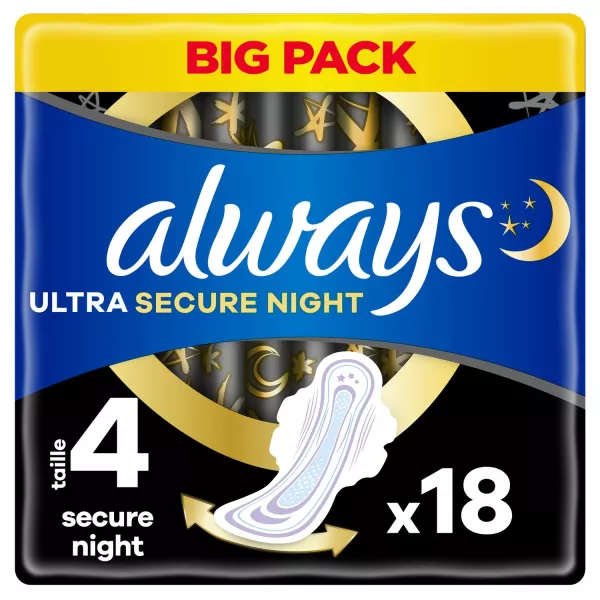 Toallas sanitarias con alas Nuit Taille 4 Ul - imagen 1