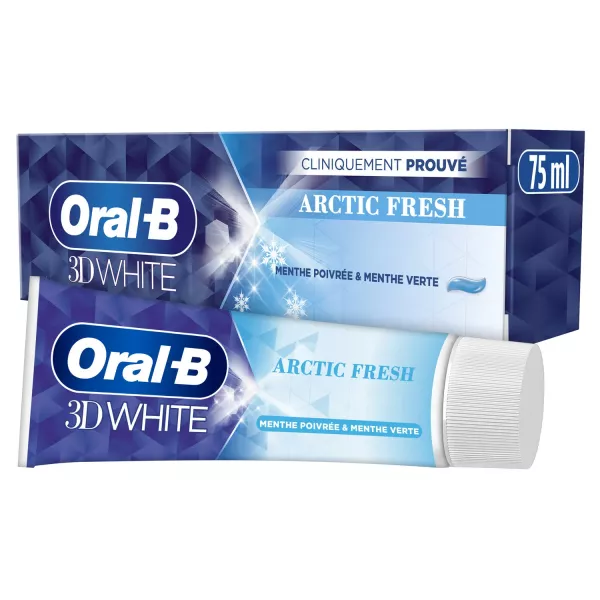 Pasta de dientes 3D White Arctic Fresh 75ml -ORAL-B - imagen 1