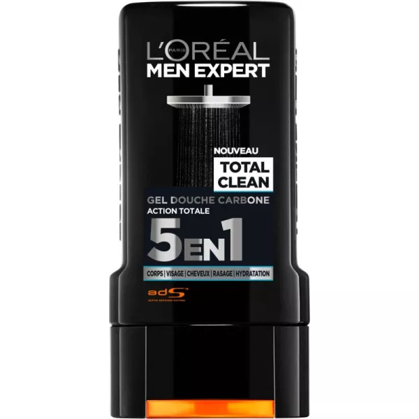 Gel de baño total clean 5en1 300ml - L'OREAL - imagen 1