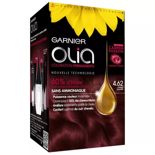 Tinte permanente 4.62 carmin velours - GARNIER - imagen 1