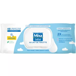 Mixa Bebe Toallitas Lait Ms48pc - imagen 1