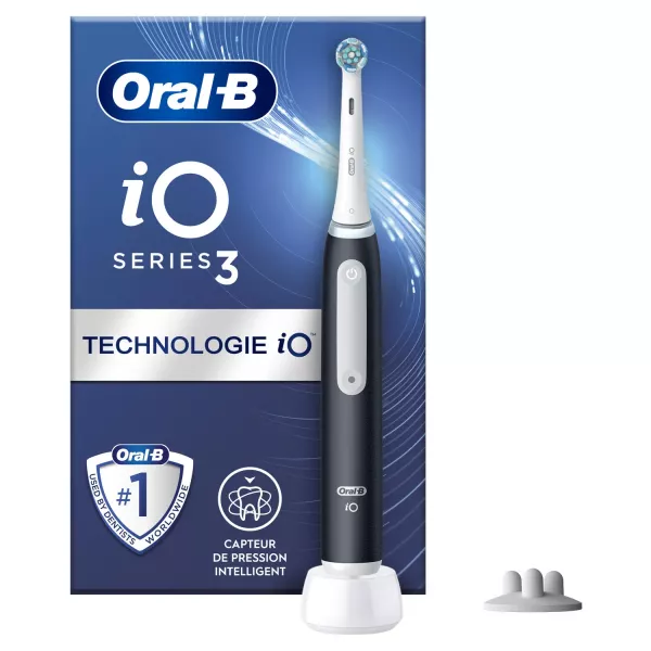 Cepillo de dientes Electrique Noire Séries 3s iO avec Cha - imagen 1
