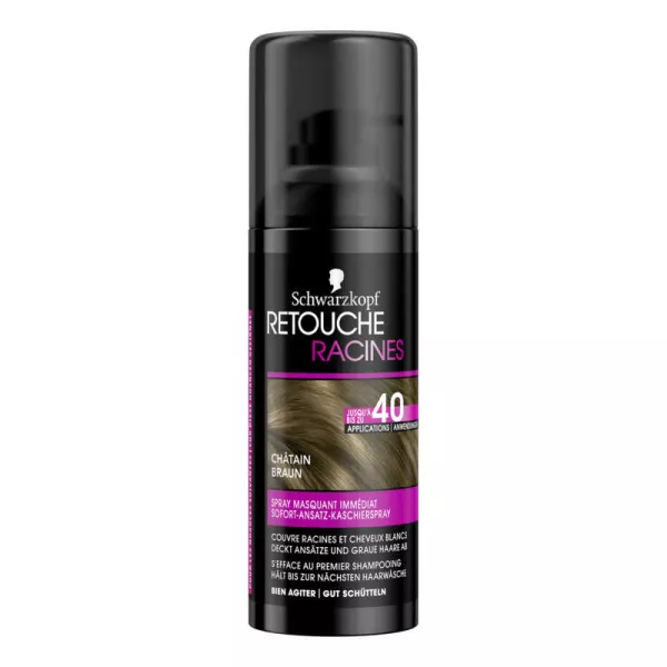 Tinte Spray Retouche Racines Châtain 120ml - SCH - imagen 1