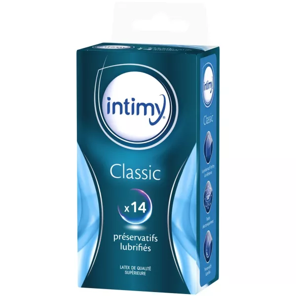 Preservativos lubrifiés x14 -INTIMY - imagen 1