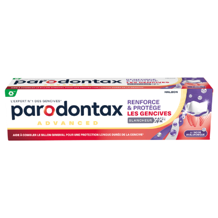 Paro Dent Renf Prot Blch 75ml - imagen 1