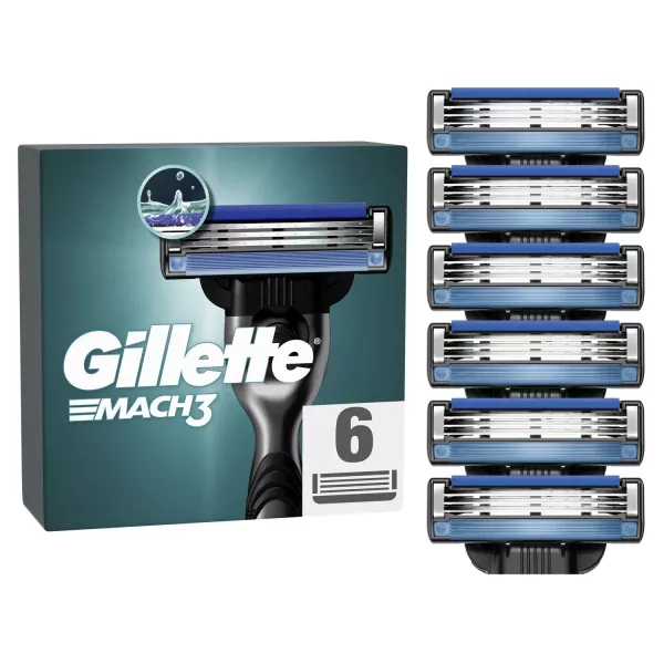 Lames de Afeitadora pour Hombre Mach3 - GILLETTE - imagen 1