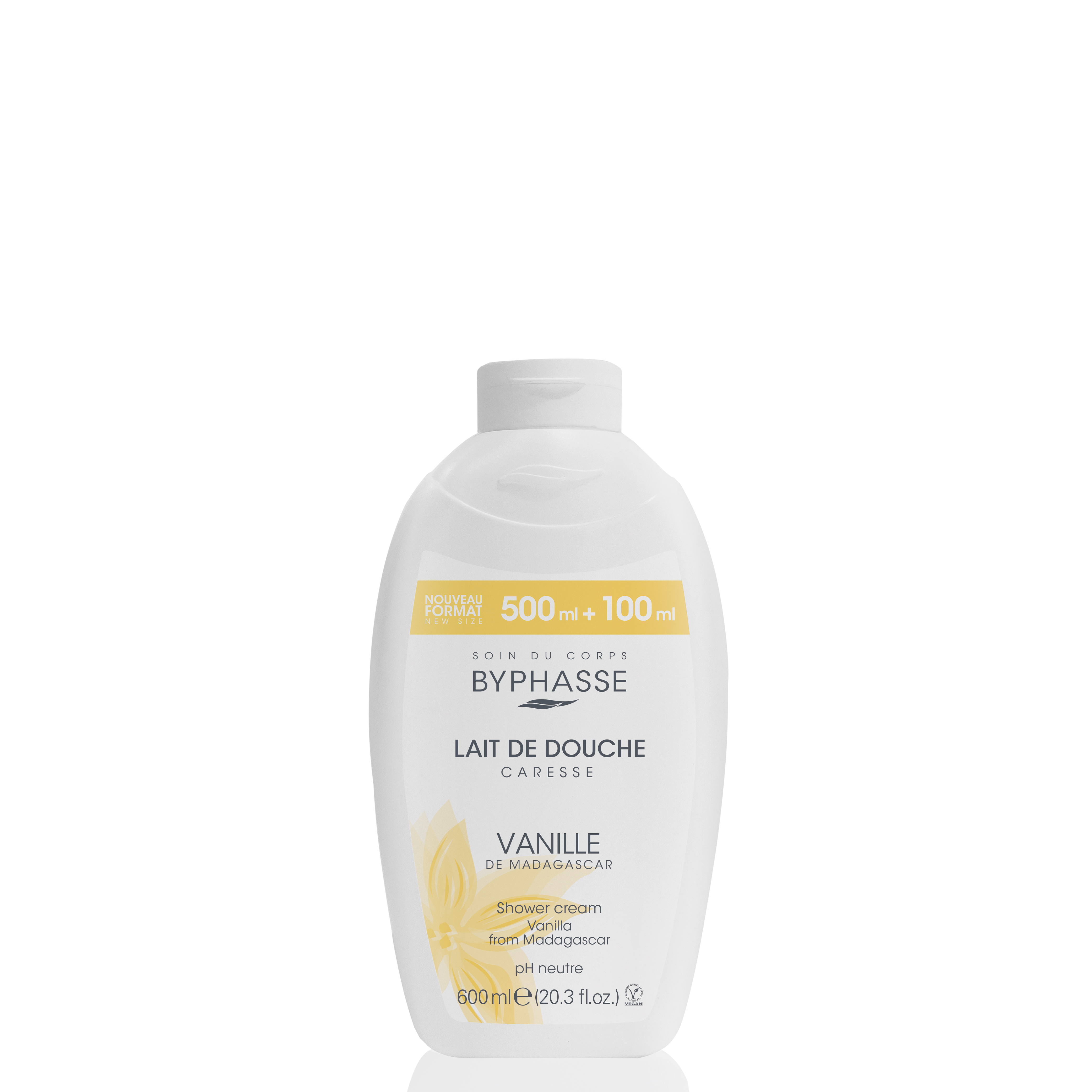 Caresse Leche de baño Vanille 600ml - BYPHASSE - imagen 1