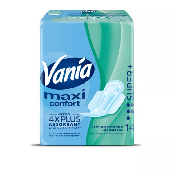 Toallas sanitarias con alas Super+ Maxi Conf - imagen 1