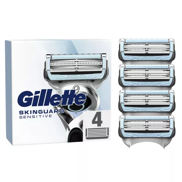 Lames de Afeitadora Skinguard Sensitive Aloe Vera - GILLETTE - imagen 1