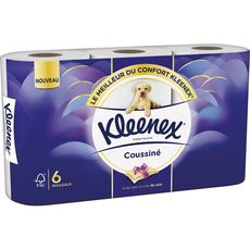 Papel higiénico coussiné x6 - KLEENEX - imagen 1
