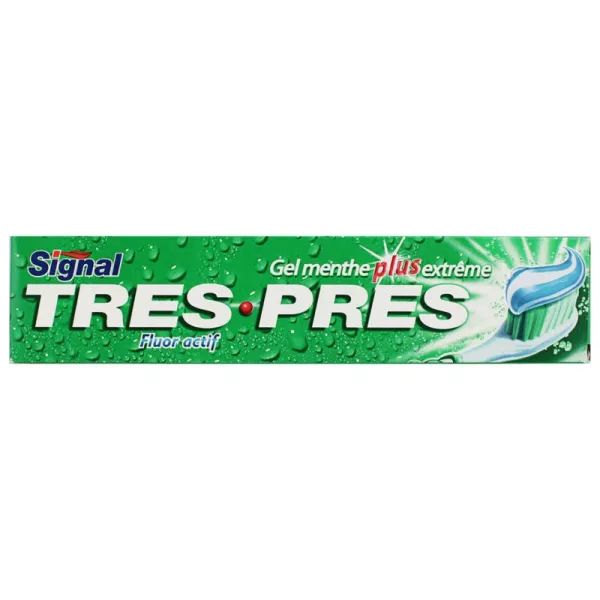 Pasta de dientes Gel Menthe plus Extrême 100ml -SIGNAL - imagen 1