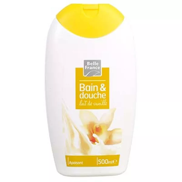 Bain Et Douche Leche de vainilla 500ml - BELLE FRANCE - imagen 1