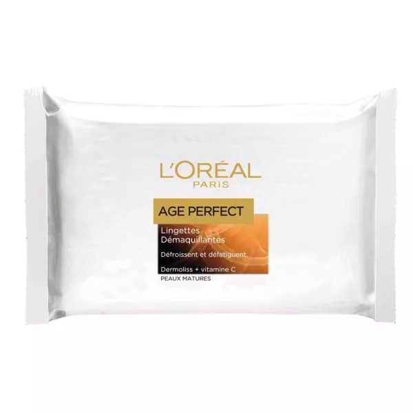 Toallitas húmedas Desmaquillantees peaux matures x25 - L'OREAL - imagen 1