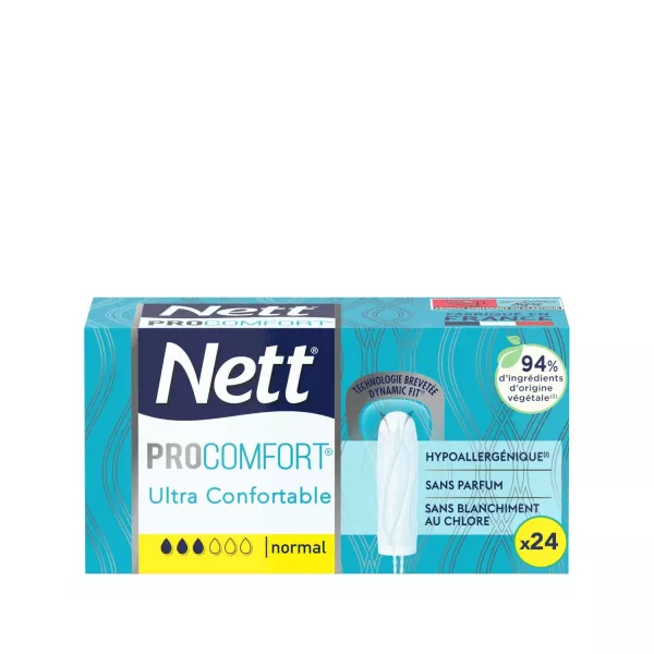 Tampónes sin aplicador Hypoallergénique Normal Proc - imagen 1