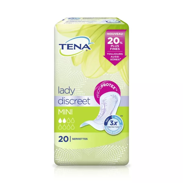 Toallas sanitarias Fuites Urinaires Mini Discreet - imagen 1