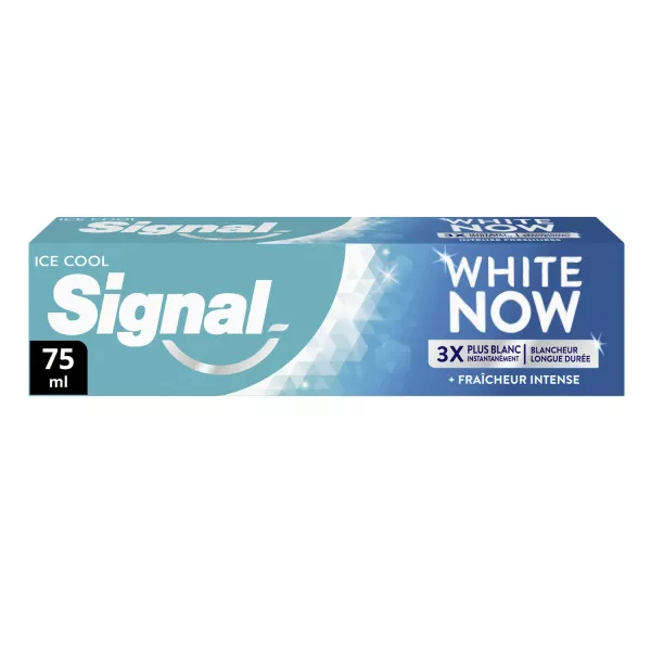 Pasta de dientes White Now Ice Cool 75ml - SIGNAL - imagen 1