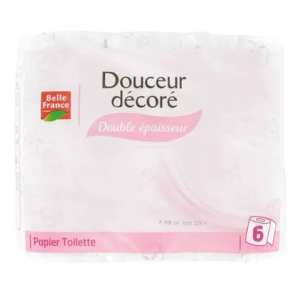 Papel higiénicos Suavidad Décorés X6 - BELLE FRANCE - imagen 1