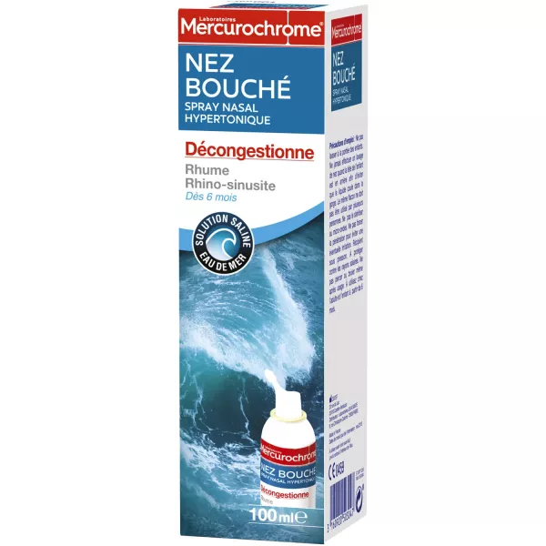 Spray nasal hyperTónico 100ml - MERCUROCHROME - imagen 1
