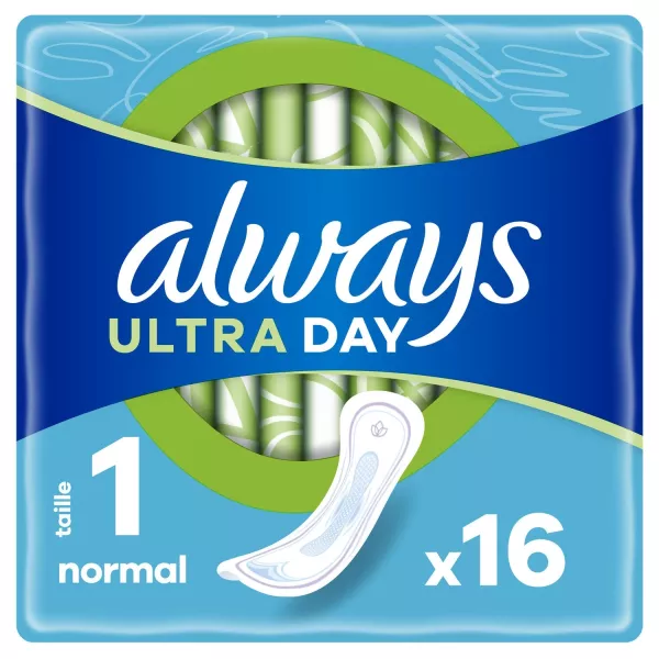 Toallas sanitarias sans Ailettes Normal Jour Tail - imagen 1