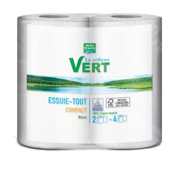 Papel de cocina Ecolabel 24 B - BELLE FRANCE - imagen 1