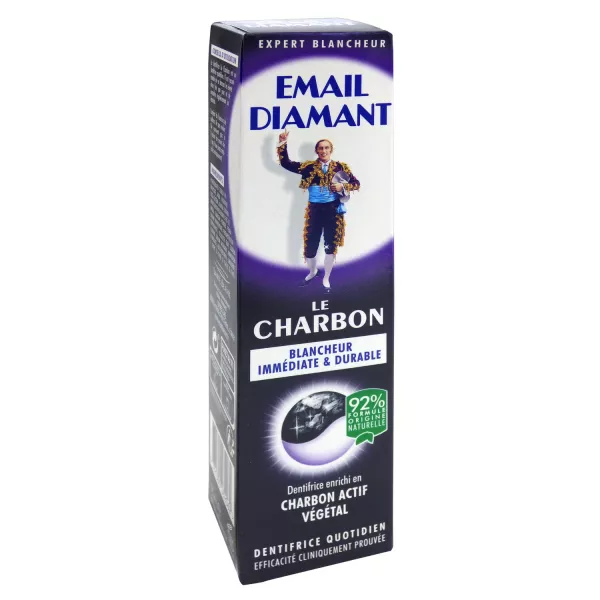Pasta de dientes Blanqueadora le Charbon 75ml - EMAIL DIAMANT - imagen 1