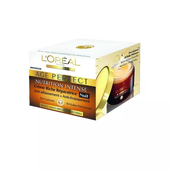 Soin Age Perfect anti-âge Reparadora nuit 50ml - L'O - imagen 1