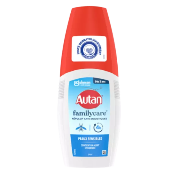repelente Spray Anti- mosquitos Familycare 4h 100ml - - imagen 1
