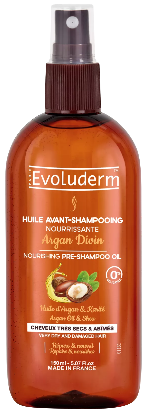 Aceite Avant-Champú Nutritivoe Argan Divin 150ml - imagen 1