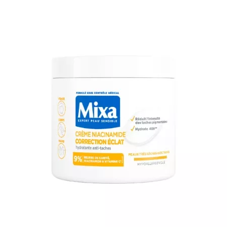 Crema Niacinamide Correction Eclat 400ml - MIXA - imagen 1