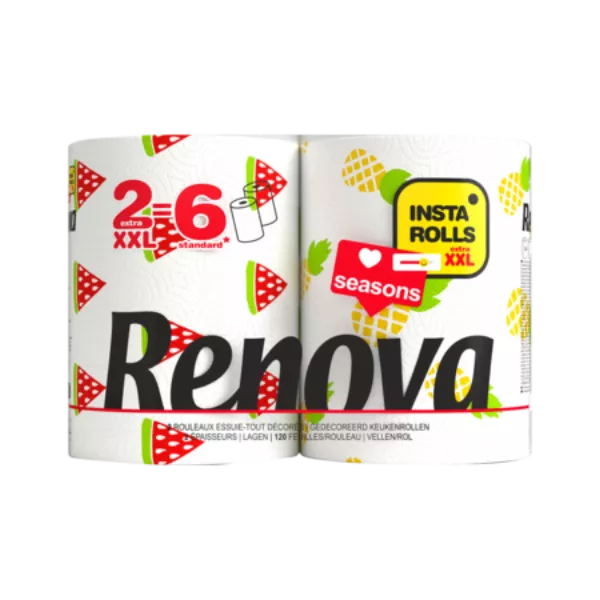 Papel de cocina Insta Rolls Extra XXL - RENOVA - imagen 1