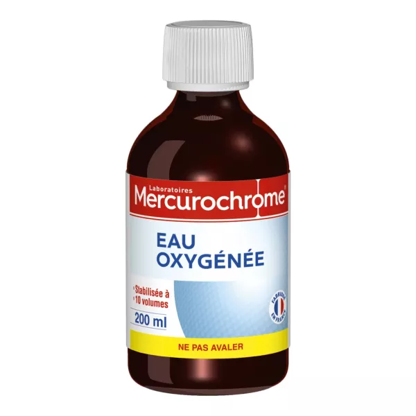 agua oxigenada 200ml - MERCUROCHROME - imagen 1