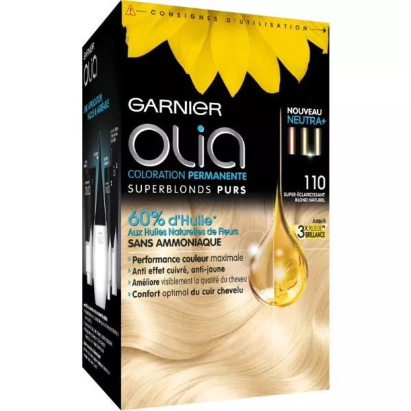 Tinte permanente olia superblonds purs 110 sans - imagen 1