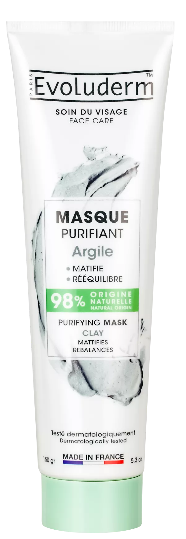 Mascarilla Purifiant Argile 150ml - Evoluderm - imagen 1
