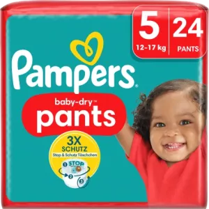 Panales Baby-dry Pants T5 (12-17 Kg) X24 — Pampers - imagen 1