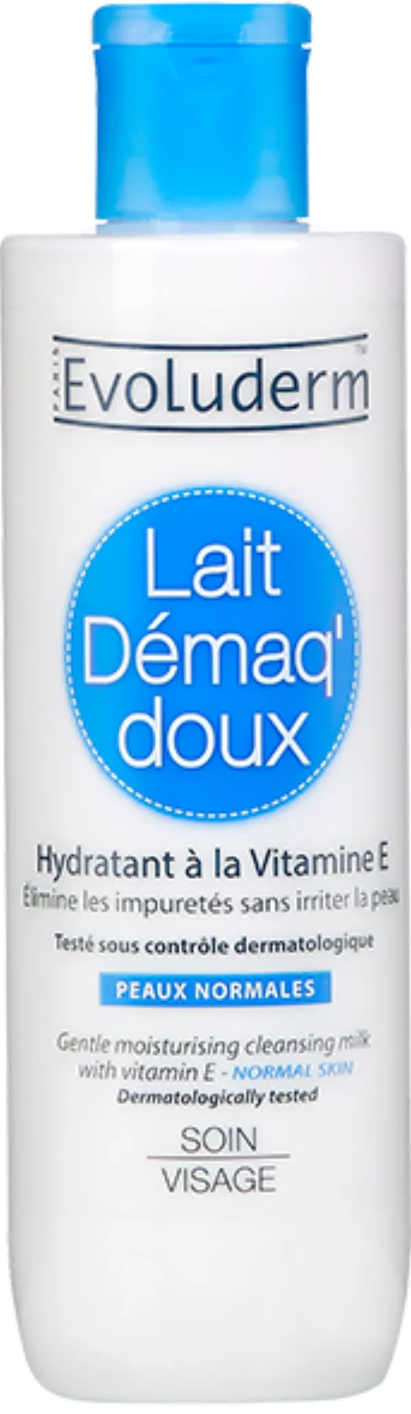 Lait Démaq' Doux Hidratante 250ml - Evoluderm - imagen 1