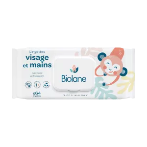 Toallitas Rostro y Manos X64 — Biolane - imagen 1