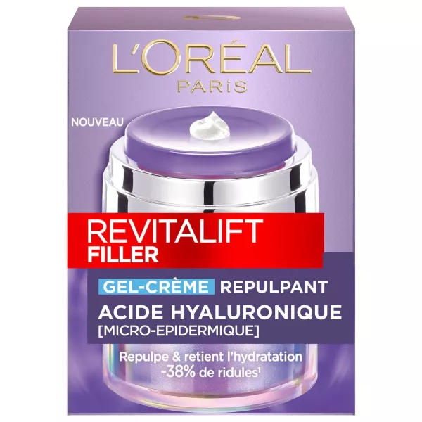 Tratamiento facial Gel Crema Repulpant Acide Hyaluronique Re - imagen 1