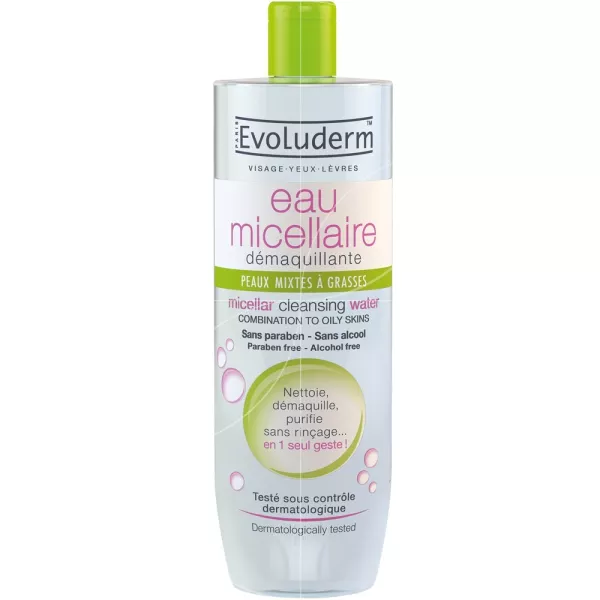 Eau Micellaire Desmaquillantee Peaux Mixtes À Grasses 5 - imagen 1