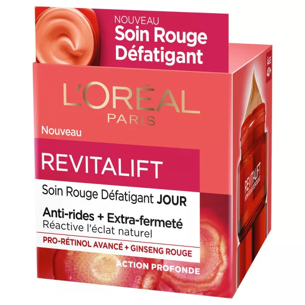 Soin Revitalift Défatigant Rouge 50ml - L'OREAL - imagen 1