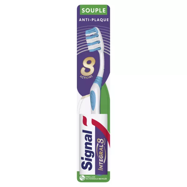 Cepillo de dientes Integral 8 Soin Complet Souple - SIGNAL - imagen 1