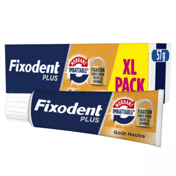 Fixodent Crema Fixative Plus M - imagen 1