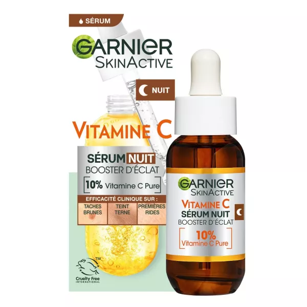 Sérum Visage Nuit Booster D'Éclat 30ml - GARNIER - imagen 1