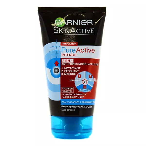 Mascarilla Pure Active Peel-off Charbon Peaux Grasses à P - imagen 1