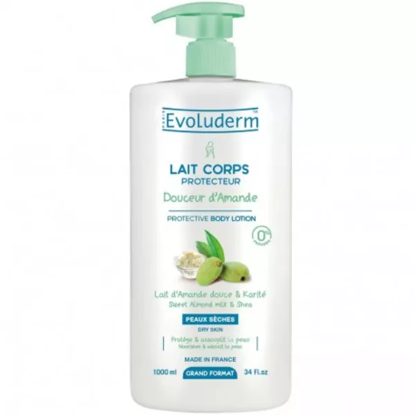 Leche corporals Protector Suavidad D'amande 1l - Evoluderm - imagen 1